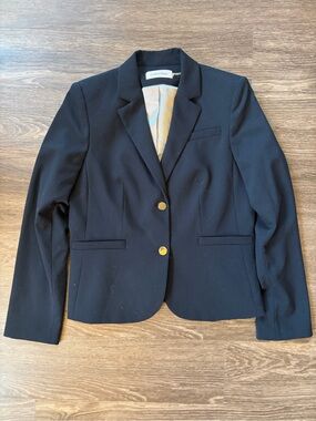 Calvin Klein Black Tailored Blazer | Women’s Size 10 | Career Office Jacket